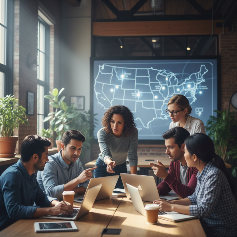 Cidades dos EUA com mais engenheiros de Big Tech: guia de carreira
