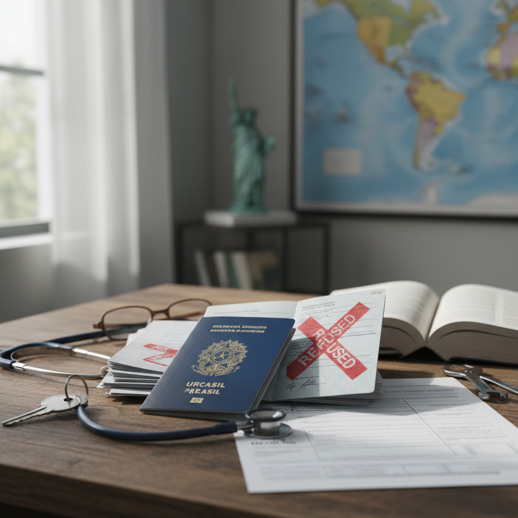 American Visa Denied: 7 Common Mistakes by Brazilians